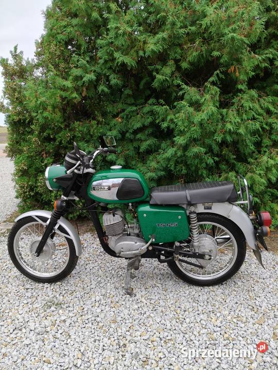 MZ TS 125 1985r z dokumentami do rejestracji na