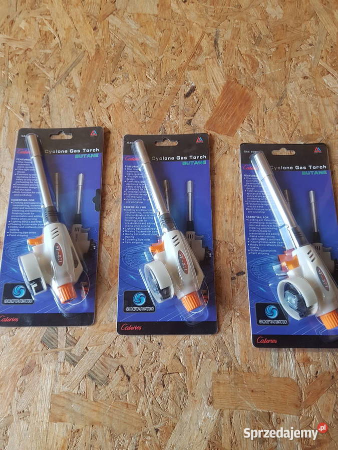 PALNIK GAZOWY KARTUSZ LUTLAMPA do pieca i grilla Głogowa