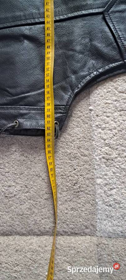 Kamizelka skórzana męska motocyklowa Zamość sprzedam