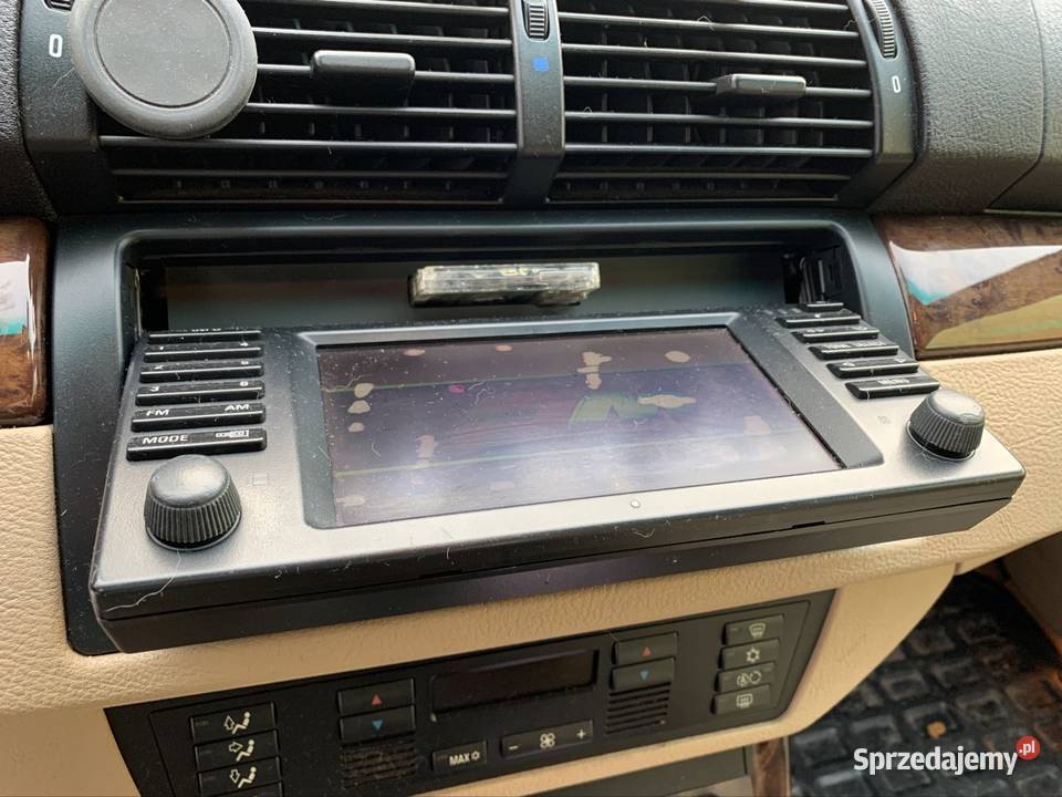Radio BMW e39 x5 e53 sprawne lecz piksele Mikołów