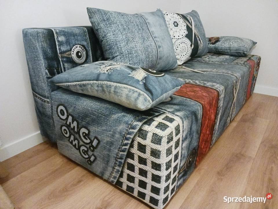 Sofa Libro PLAYfull BLUE unikalny wzór Otwock sprzedam