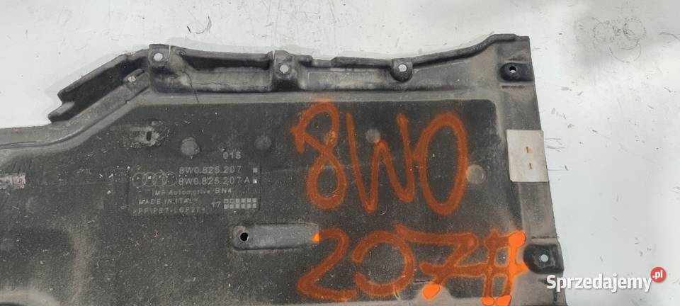 OSŁONA PODWOZIA LEWA DUŻA AUDI A4 B9 A5 8W