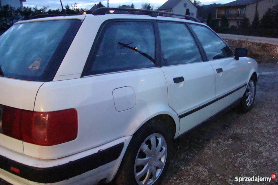 SPRZEDAM Audi 80 B 4 KOMBI 23 BENZYNA LPG welurowa tapicerka