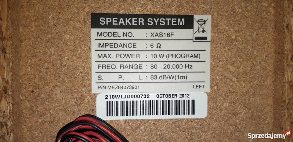 Mini wieża LG Glinno