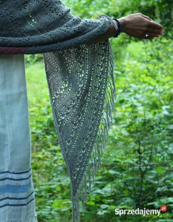 Szal ombre Rękodzieło NOWY Dodatki Skarżysko-Kamienna
