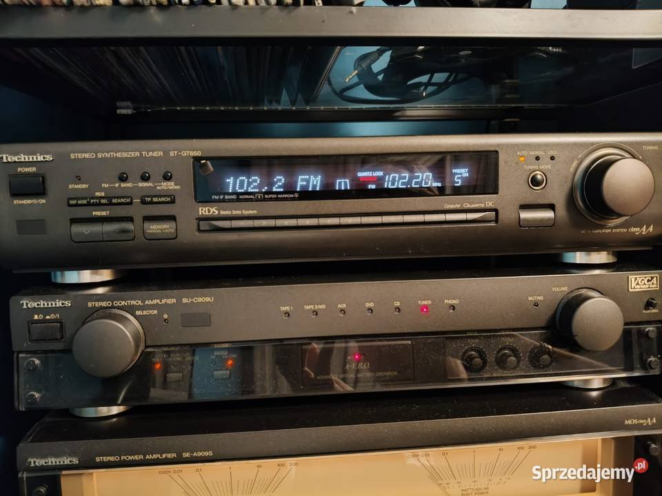 Technics STGT650 Tuner FM RDS Made in Japan Tychy