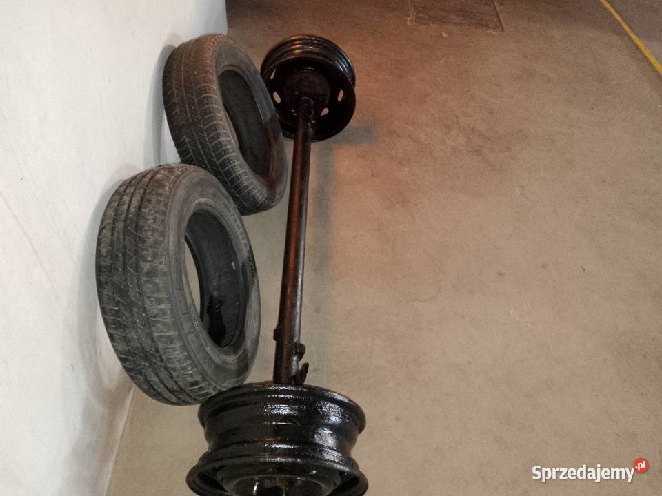 Sprzedam oś przyczepki Pozostałe Łukowa