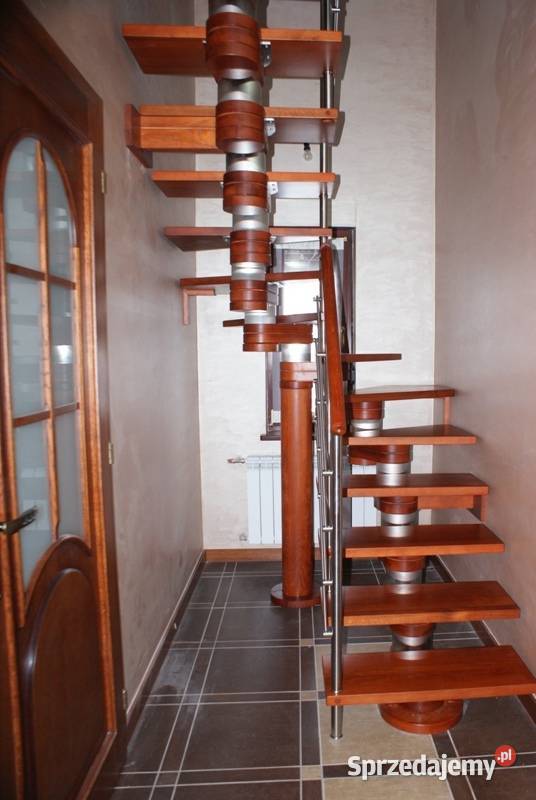 Schody drewniane DUDA model Moreno 180 vertical U-180 12 ele