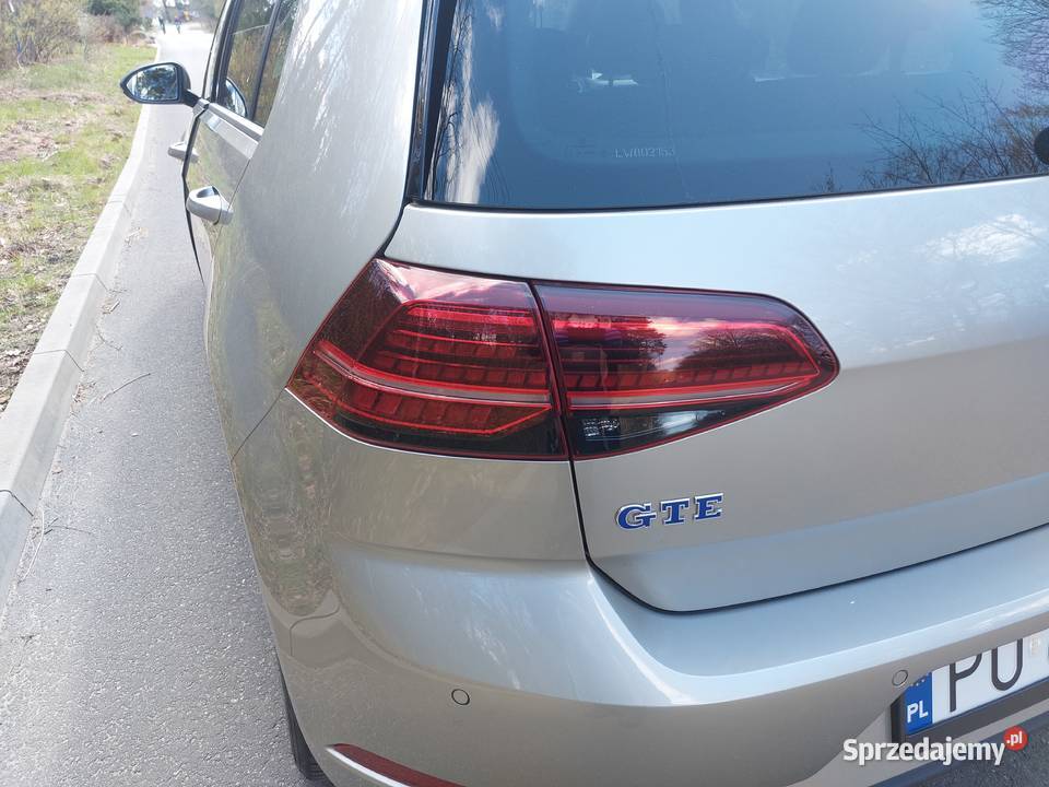Golf VII 14 GTE Plug in DSG kurtyny powietrzne Poznań sprzedam
