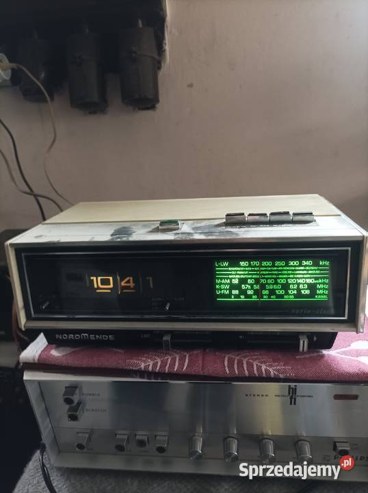 Nordmende Vario Clock radio zegar Pozostałe Płock sprzedam