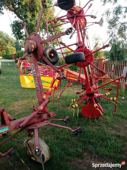 Przetrząsarka Przewracarka Niemeyer HR 671DH nieuszkodzony Długosiodło