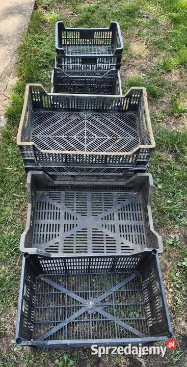 Zestaw Mix 8sztuk Skrzynki Pojemniki Plastikowe mazowieckie Warszawa