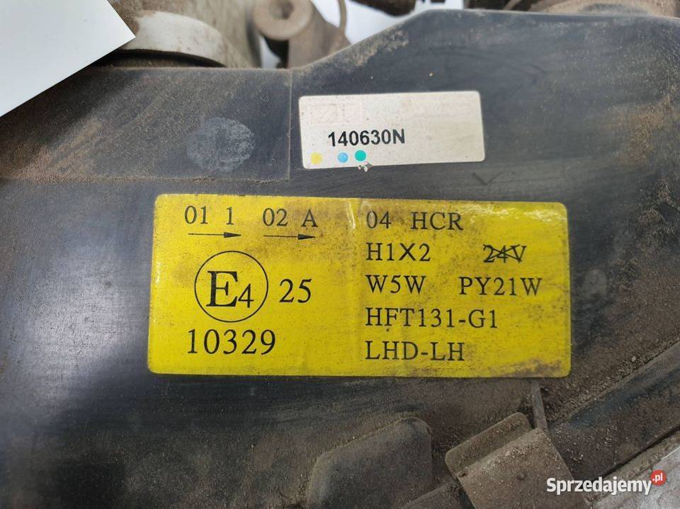 LAMPA LEWA PRZÓD FIAT BRAVA Lipno sprzedam