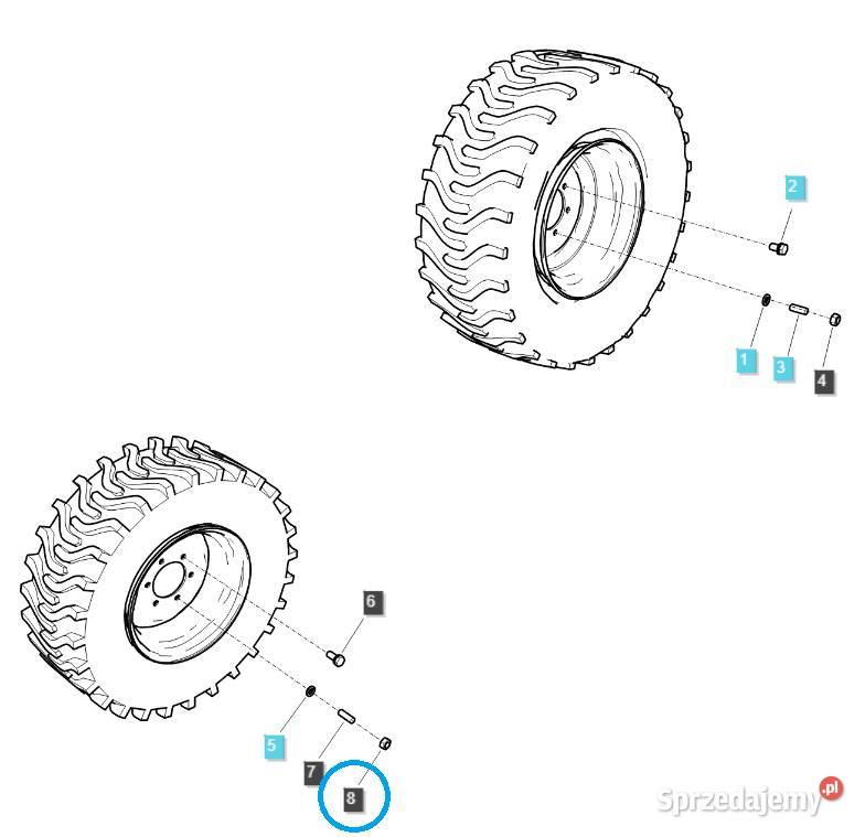 Nakrętka M12 x 125 S302120043 LS Tractor podkarpackie Tajęcina