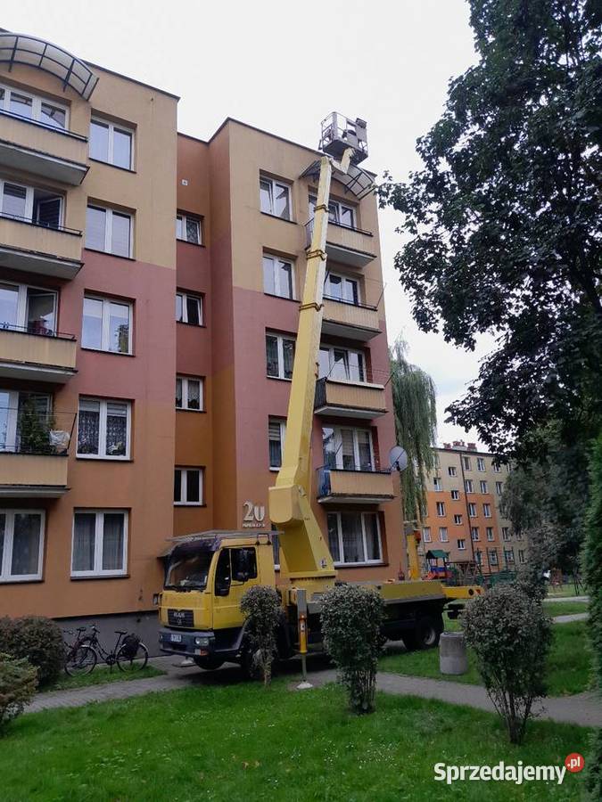Wynajem podnośnika koszowego Tomaszów Lubelski