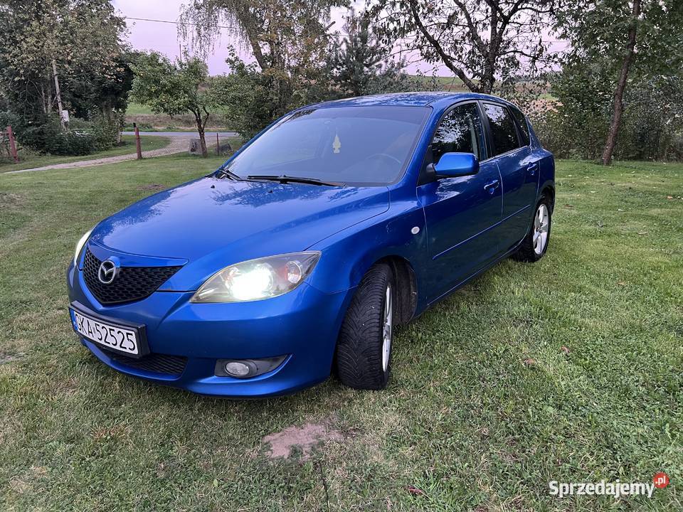 Mazda 3bk 2006r klima LPG nowe zawieszenie nieuszkodzony Sulęczyno
