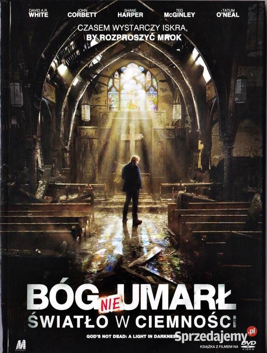 BÓG NIE UMARŁ ŚWIATŁO W CIEMNOŚCI DVD KS pełne Filmy Kalisz