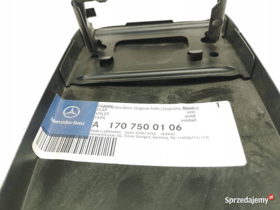 KLAPKA WLEWU PALIWA MERCEDES SLK W170 R170 ASO lubelskie