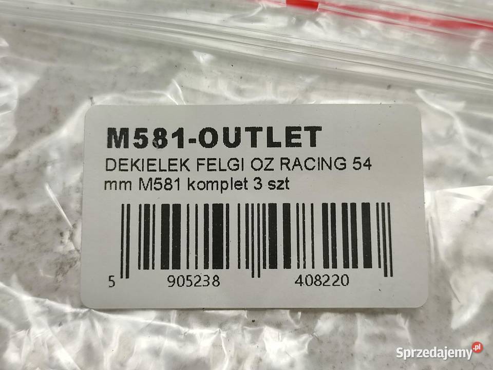 DEKIELEK FELGI 3 54mm 50mm OZ RACING M581 Dekielki