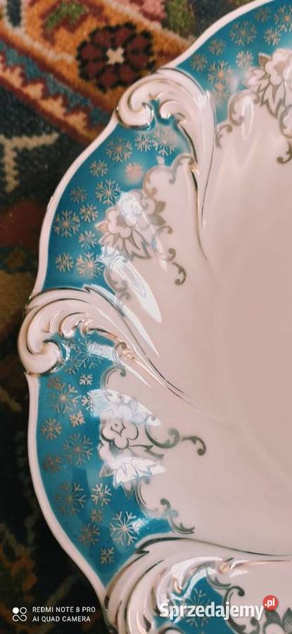 Patera EPOS Tillowitz Elfenbein Porzellan Gdańsk