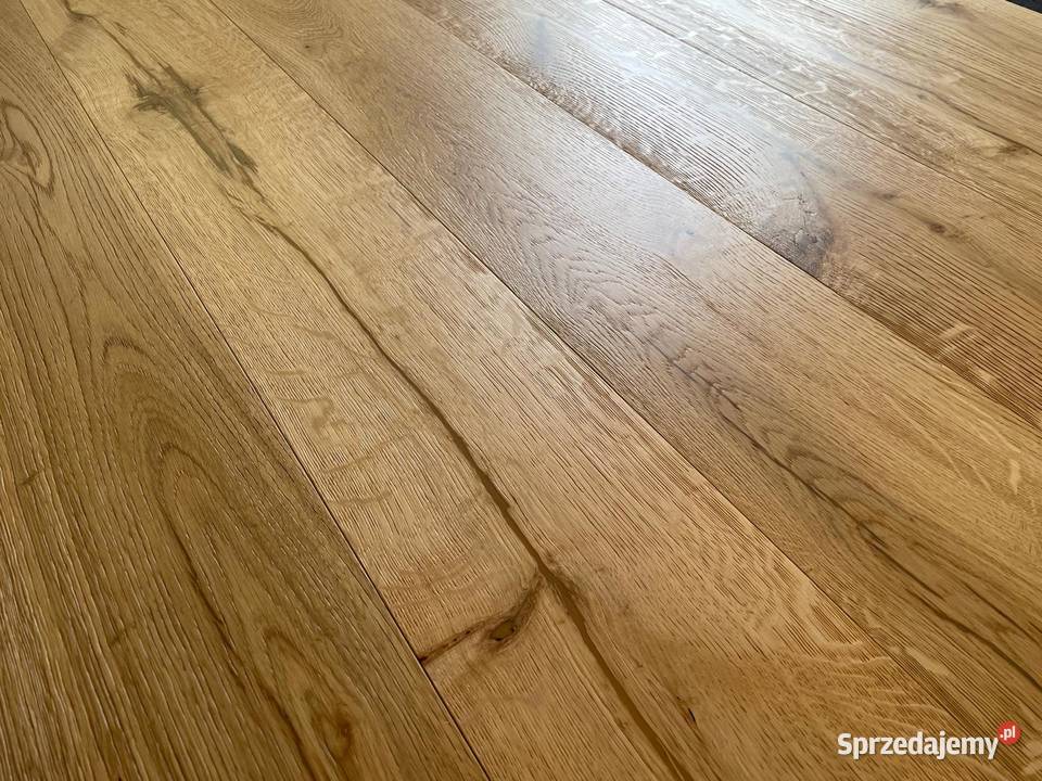 Deska dębowa 15x190x1900 Rustic Elegance Lakier Rzeszów