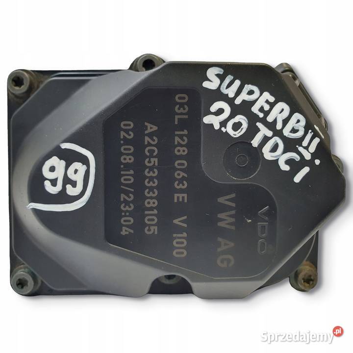 PRZEPUSTNICA Skoda Superb II 20 TDI 03L128063E Chełm