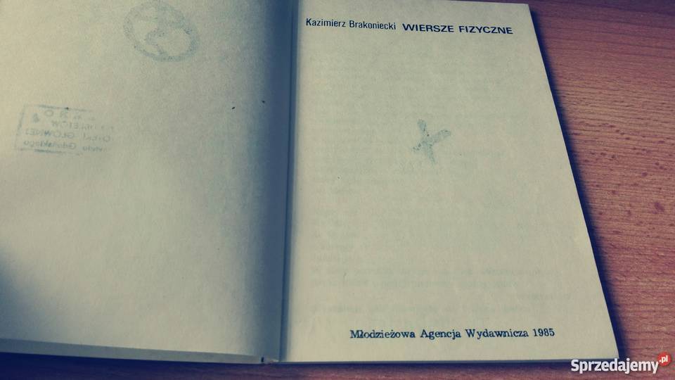 Wiersze fizyczne Kazimierz Brakoniecki