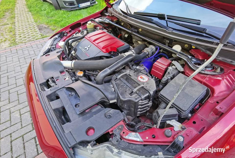 Lancer Evo X w stanie kolekcjonerskim benzyna