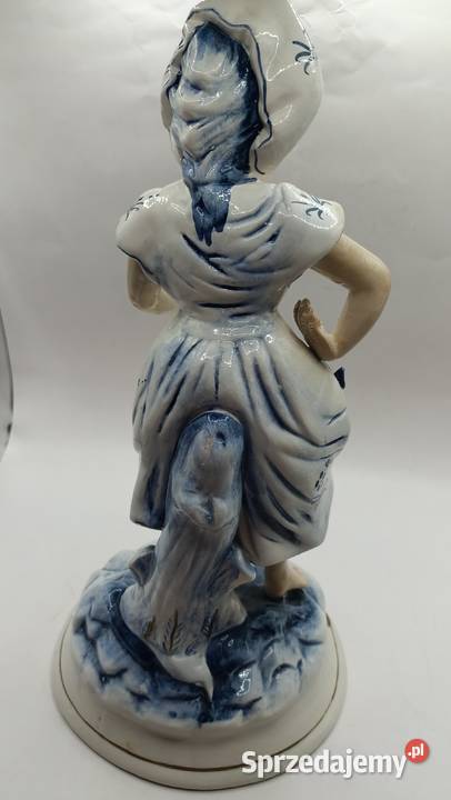 Figurka porcelanowa dziewczyna z mnóstwem owoców lubelskie Zamość