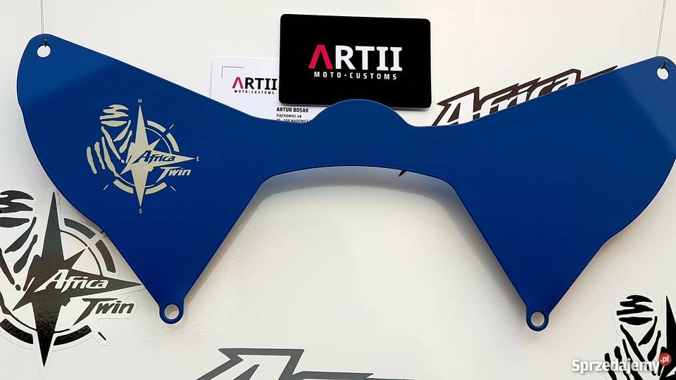 Forkshield METAL AfricaTwin 1000 DG DAK BLUE Piątkowiec