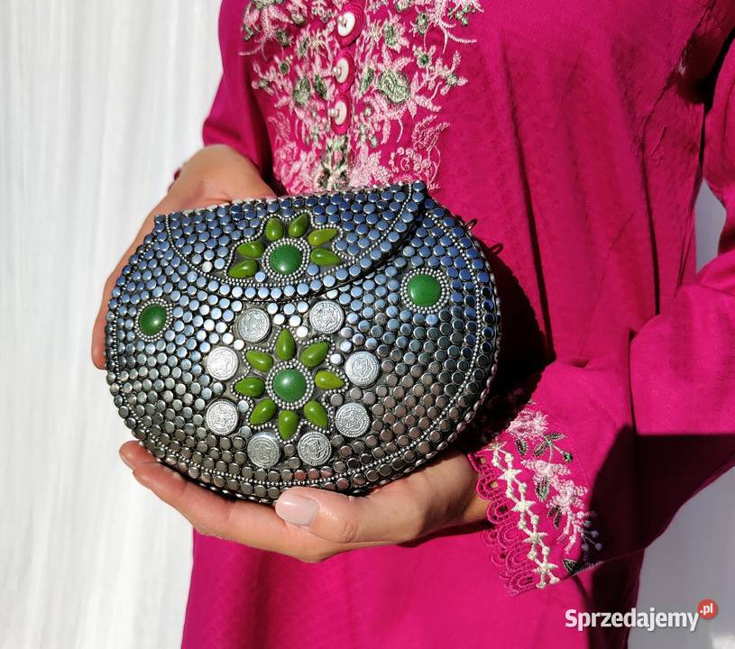 Torebka orientalna boho bohemian kopertówka Torby i torebki Szczecin sprzedam