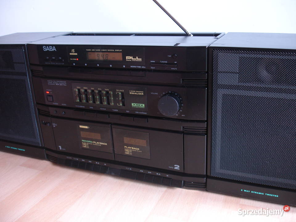 Radiomagnetofon SABA RCP683 Radioodtwarzacze lubuskie Zielona Góra