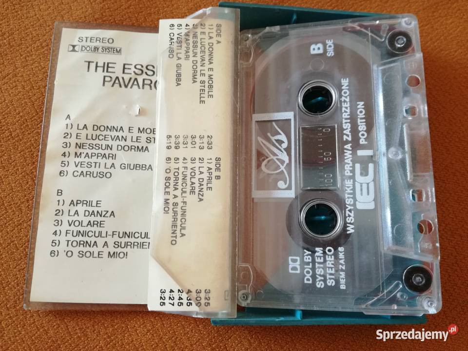 The Essential Pavarotti Kaseta magnetofonowa kaseta łódzkie Łódź
