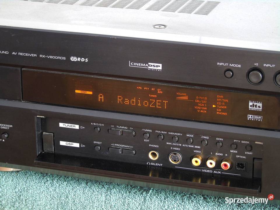 Amplituner Yamaha RXV800 RDS mocny 2x 140 wat podkarpackie Jasło sprzedam