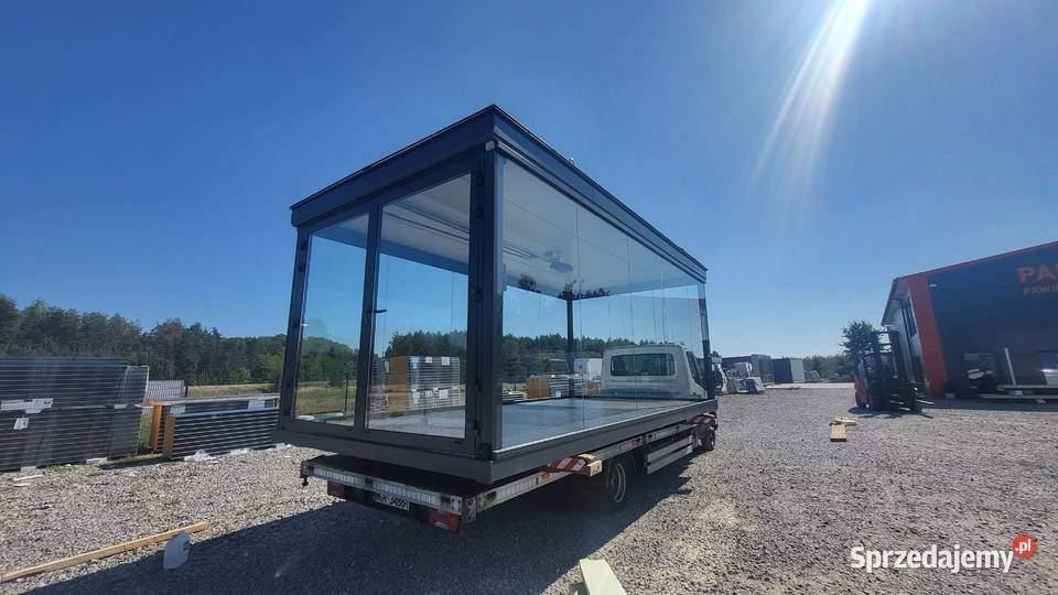 Kontener pawilon ekspozycyjny przeszklony 3222zł/m2 Nieruchomości Grójec