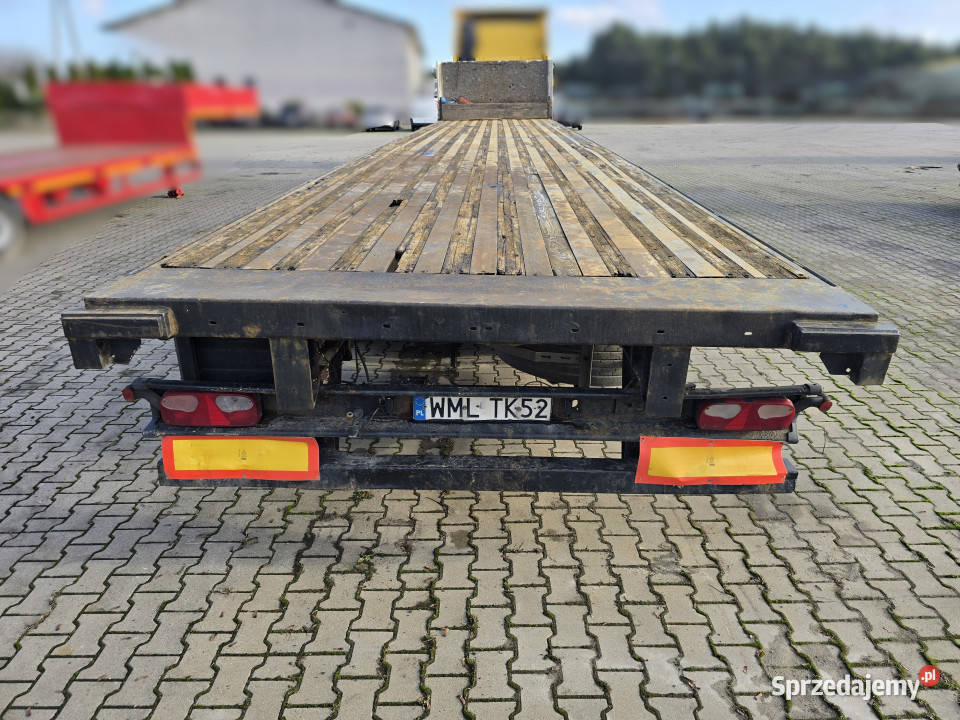 Naczepa platforma FRUEHAUF TX 34CW ładowność 27 Rudolfowo