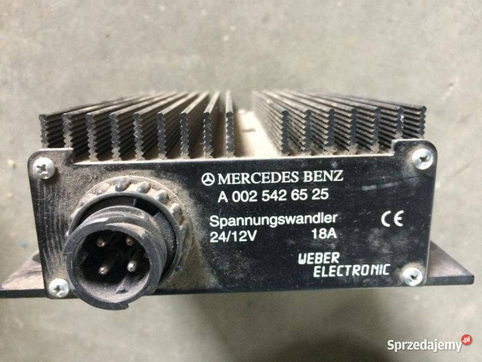 Przetwornica Atego 0025426525 24v12v 18A Maszewo