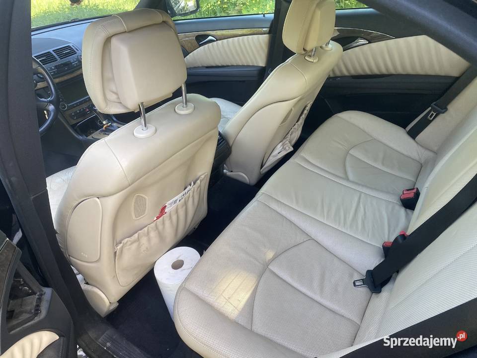 MercedesBenz E 320 CDI 4MATIC Avantgarde 2007 kupiony w polskim salonie podlaskie Turówka Stara