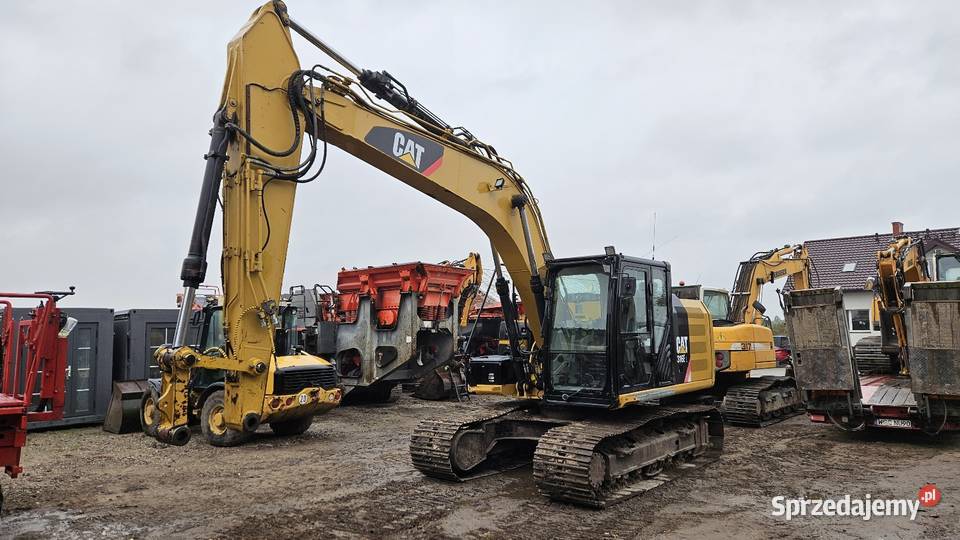 Koparka gąsienicowa Caterpillar 316EL centralne Gąsiennice mazowieckie Sochaczew