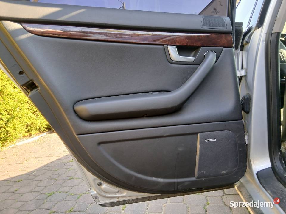Boczek soul czarna skóra Audi A4 B6 B7 Avant Szczerbice