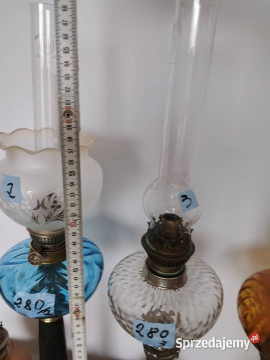 lampy naftowe kaskadowe świętokrzyskie Fałków sprzedam