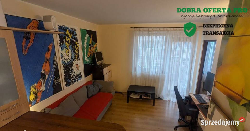 Gotowe mieszkanie z balkonem i komórką Liczba pokoi 1 Sprzedaż Gdańsk