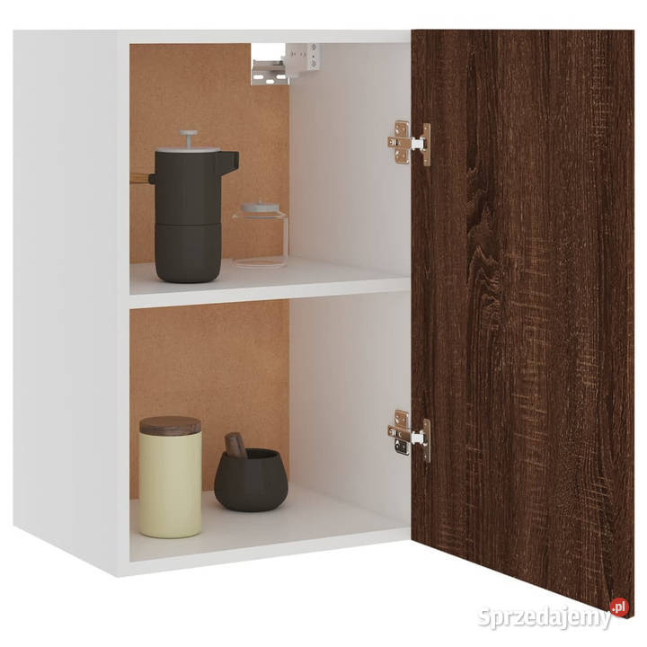 Szafka wisząca brązowy dąb 395x31x60 WM826350 Warszawa sprzedam