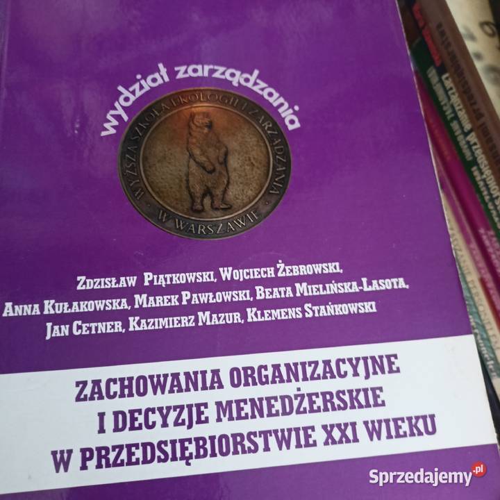 Zachowania organizacyjne książki wysyłka biznes, nauki ekonomiczne Gdańsk