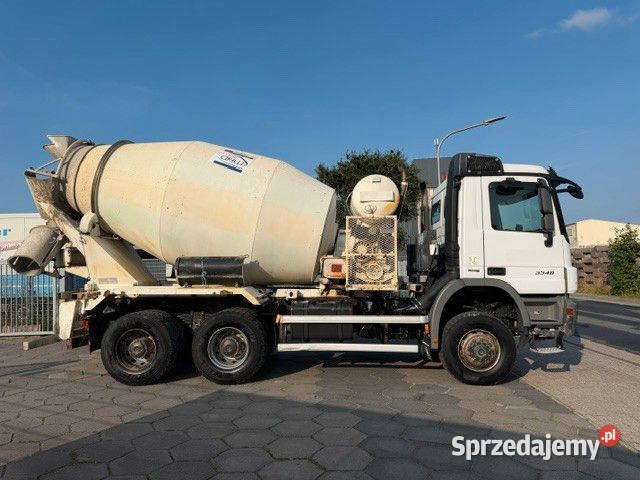 Betoniarka MERCEDES 6X4 automatyczna