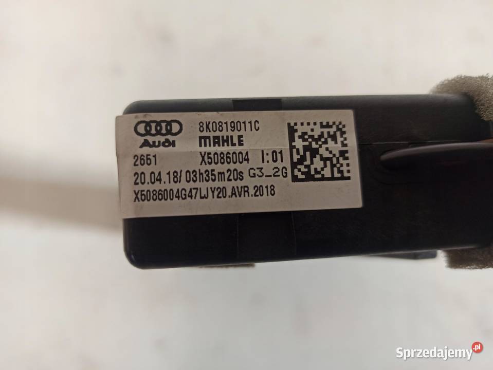 NAGRZEWNICA ELEKTRYCZNA AUDI A5 A4 B8 8K0819011C osobowe sprzedam