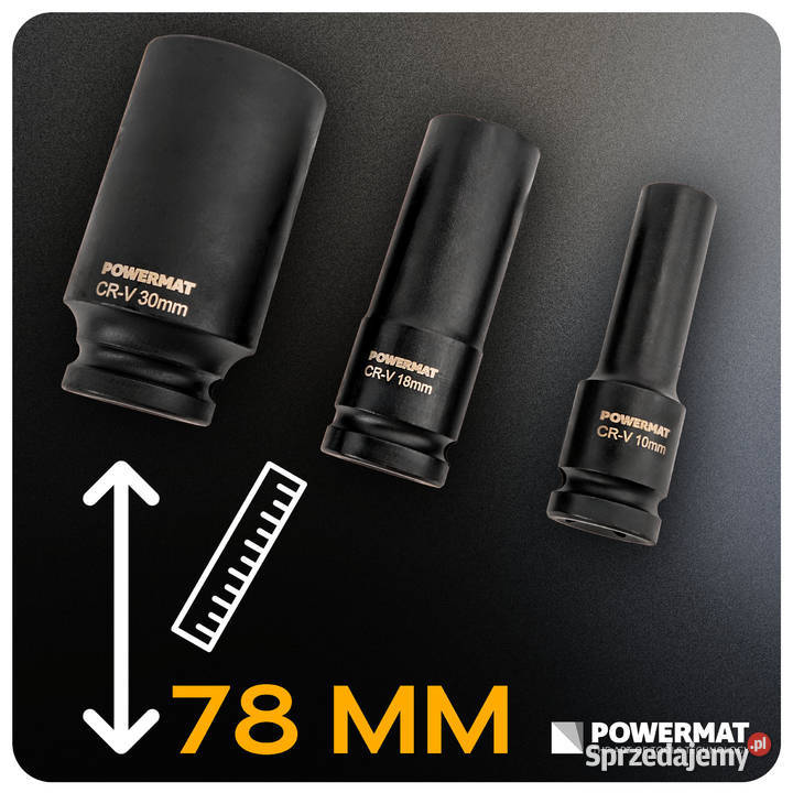 zestaw nasadek udarowych do kluczy 1030mm hex 15 Katowice sprzedam