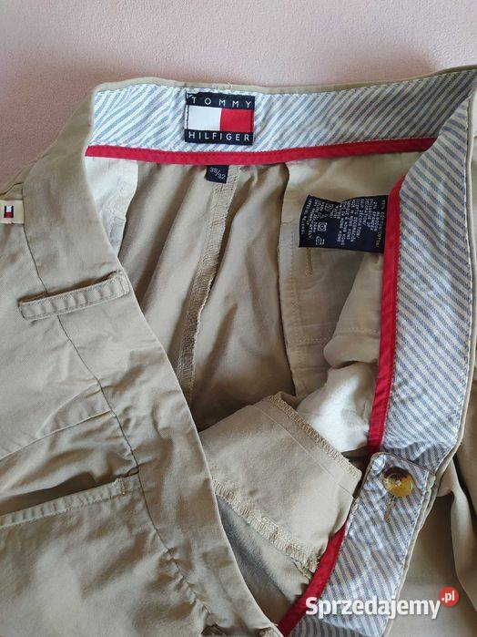 Spodnie Tommy Hilfiger chinosy bawełniane 3832 Rzeszów sprzedam