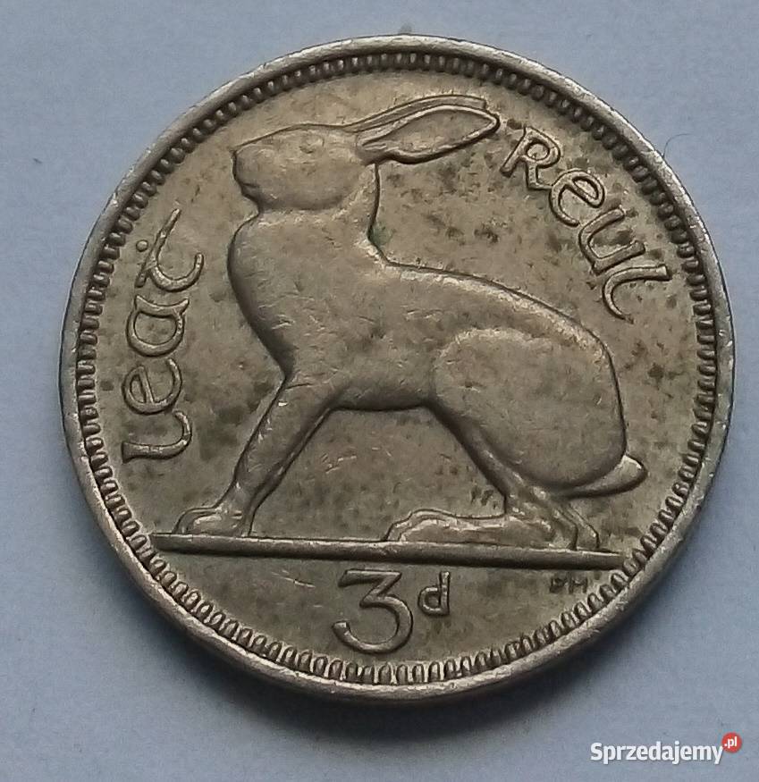 IRLANDIA3 PENCE1968 r Legionowo