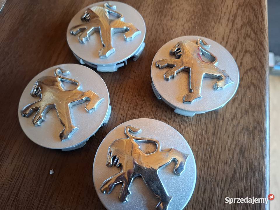 PEUGEOT 4 ORYGINALNE DEKIELEKI DO FELG 60 MM podkarpackie Zarzecze